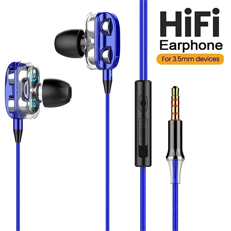 Gaming Accessories Headset - In-Ear-Stereo-Headset mit starkem Bass-Sound für iPhone,
