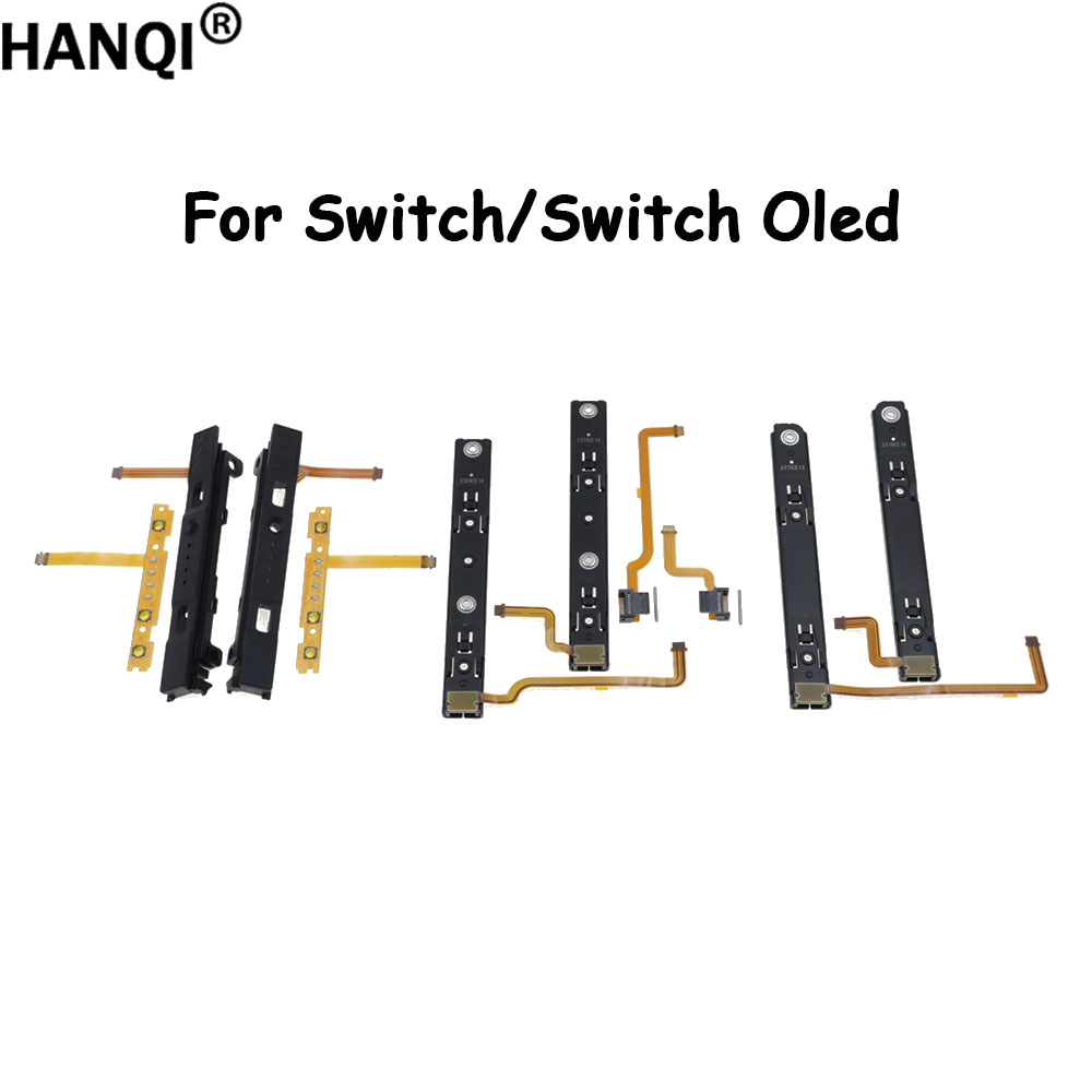 Japanese Gaming Accessories - 1 Stück Links-Rechts-Gleitschiene Ersatz-Reparaturteile für Nintendo