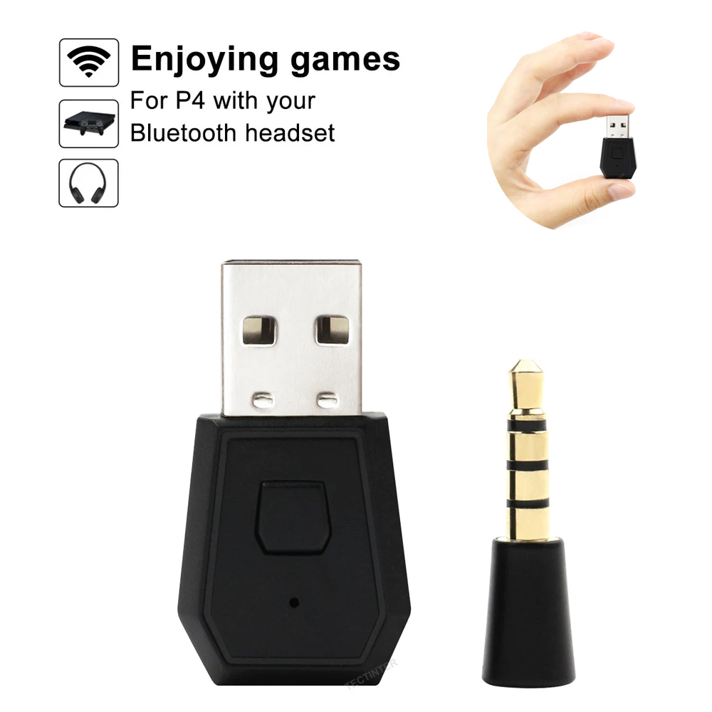 Gaming Accessories Headset - USB-Wireless-Adapter-Empfänger für PS4-Controller-Konsole für Playstation 4