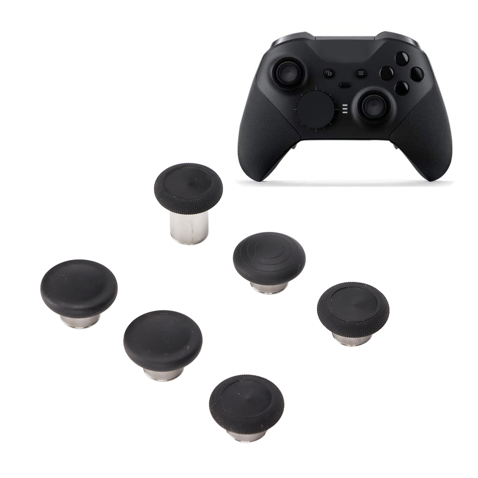 Gaming Accessories Xbox One - Metall-Ersatz-Joysticks, Austauschbare Griffe für Xbox One