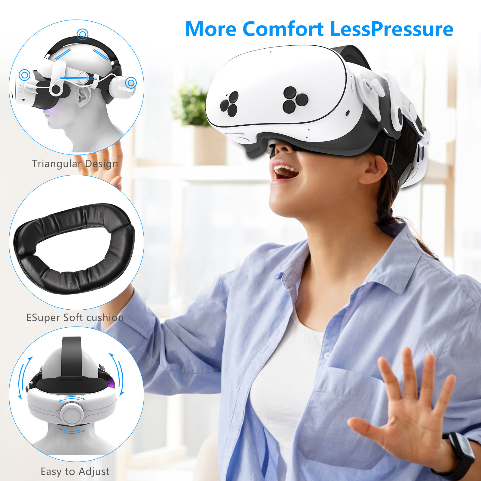 Für Quest3S VR-Headset 12000mA – Gaming Accessories Headset Bewertung und Preis