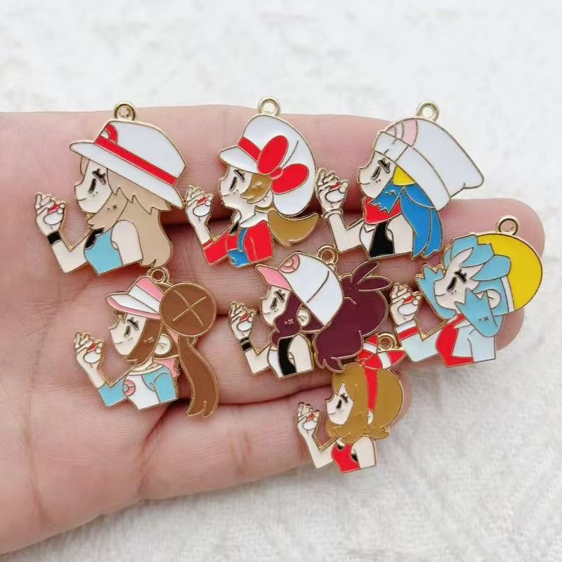 10 Stück Cartoon-Mädchen Tropf – Gaming Accessories Gifts Bewertung und Preis