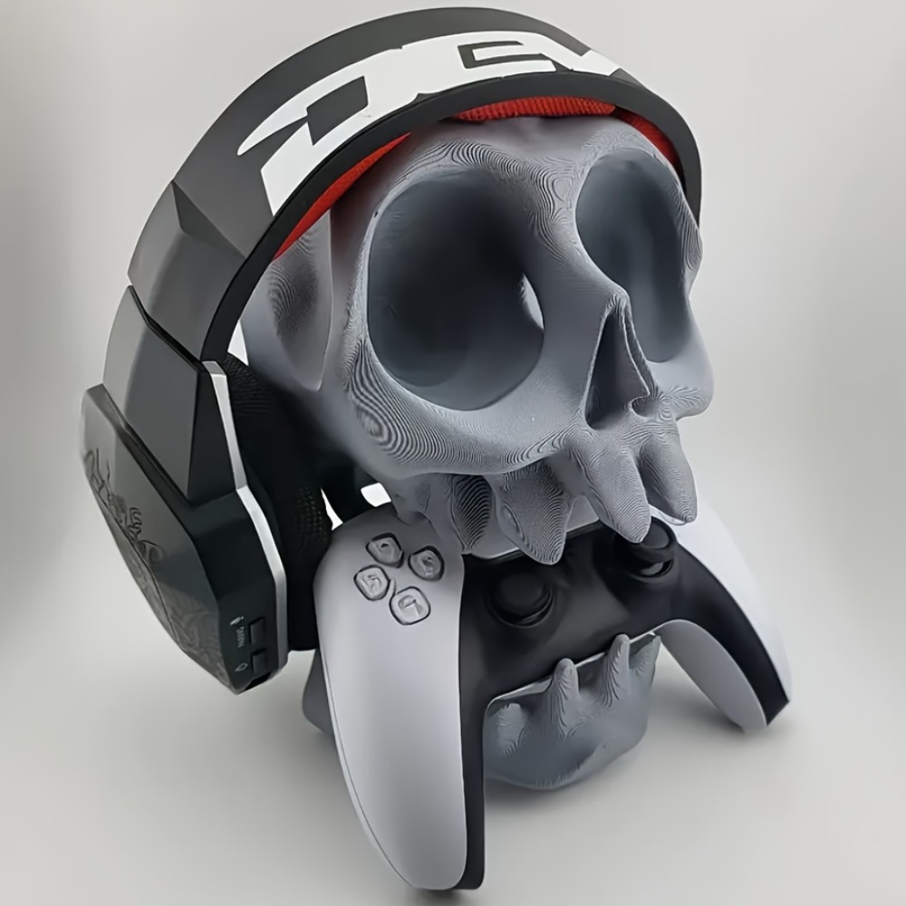 Totenkopf-förmiger Controller- – Gaming Accessories Headset Bewertung und Preis