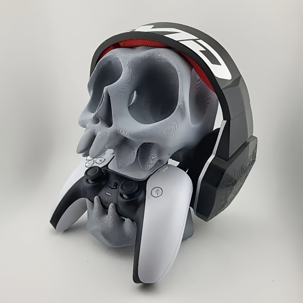 Totenkopf-förmiger Controller- – Gaming Accessories Headset Bewertung und Preis