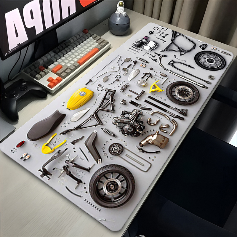 Zerlegbares Diagramm-Gummi-Mau – Gaming Accessories For Desk Bewertung und Preis